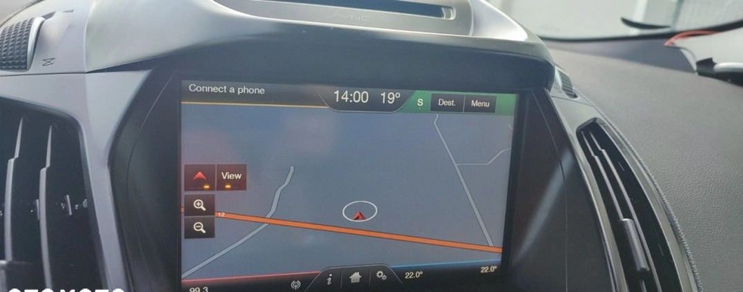 Ford Kuga cena 49900 przebieg: 228000, rok produkcji 2015 z Świdnik małe 781